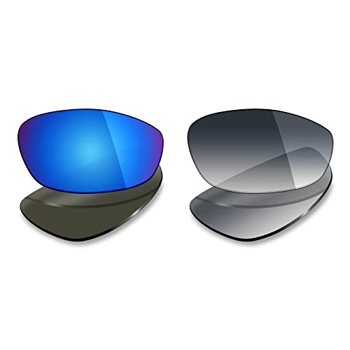 Mryok 2 Pair Polarized Replacement Lenses for Oakley Whisker Sunglass - Options