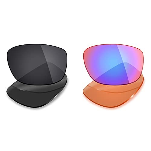 Mryok 2 Pair Polarized Replacement Lenses for Oakley Ten X Sunglass - Options