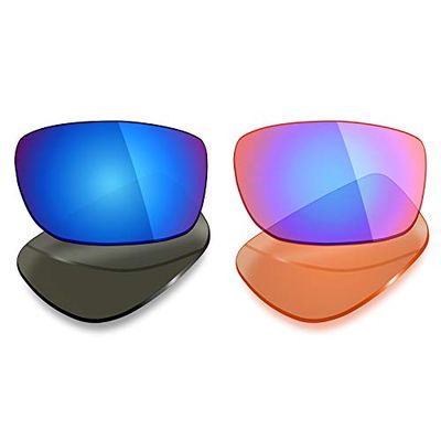 Mryok 2 Pair Polarized Replacement Lenses for Oakley Splinter Sunglass - Options