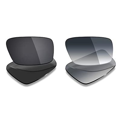 Mryok 2 Pair Polarized Replacement Lenses for Oakley Twitch Sunglass - Options