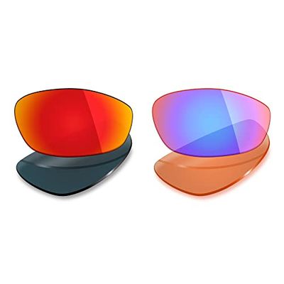 Mryok 2 Pair Polarized Replacement Lenses for Oakley Whisker Sunglass - Options