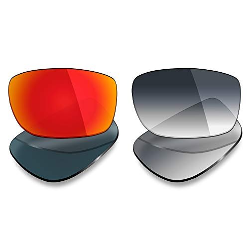 Mryok 2 Pair Polarized Replacement Lenses for Oakley Splinter Sunglass - Options