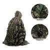Hunting Suit,Camouflage Cloak ,Geely Clothing Ghillie Suit Camo Birdwatching Poncho Sniper Set Yowie Clothes military Leaf Leaves, for Cs Woodland Games Army Adult 3d Outdoor Encryption Reinforcement view 3