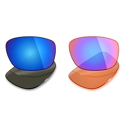 Mryok 2 Pair Polarized Replacement Lenses for Oakley Ten X Sunglass - Options