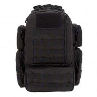VooDoo Tactical 15-0058108000 Mini Tobago Pack with Die Cut Molle Black with Gray