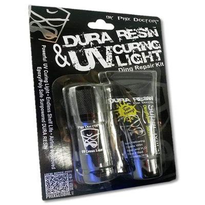 Phix Doctor UV Flashlight w/Dura Resin Epoxy Polyester Ultraviolet Resin Hardening Light