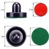 ONE250 Air Hockey Pushers and Red Air Hockey Pucks, Goal Handles Paddles Replacement Accessories for Game Tables (4 Striker, 4 Puck Pack) (Dark Blue) view 2