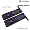 Women Wrist Wraps with Thumb Loops - 12" Professional Grade - Wrist Support Brace and Compression for Cross Training, Weight Lifting, Powerlifting, Strength Training (Black/Purple) view 2