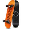 Easy_Way Complete Skateboards- Standard Skateboards for Beginners Kids Boys Girls Teenager- 31''x 8''Canadian Maple Cruiser Pro Skate Board, Skateboards (Orange) view 1