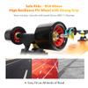 Easy_Way Complete Skateboards- Standard Skateboards for Beginners Kids Boys Girls Teenager- 31''x 8''Canadian Maple Cruiser Pro Skate Board, Skateboards (Orange) view 4