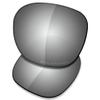 SAUCER Premium Replacement Lenses for Oakley Garage Rock OO9175 Sunglasses High Definition - Chrome Metal Polarized view 1