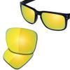 SAUCER Premium Replacement Lenses for Oakley Holbrook XL OO9417 | UV400 Protection, Anti-Scratch, Precise Fit & Enhanced Clarity Sunglasses High Definition - 24K Gold Polarized view 2