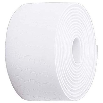 BBB Unisex Adult's UltraRibbon Handlebar Tapes, White, Standard Size