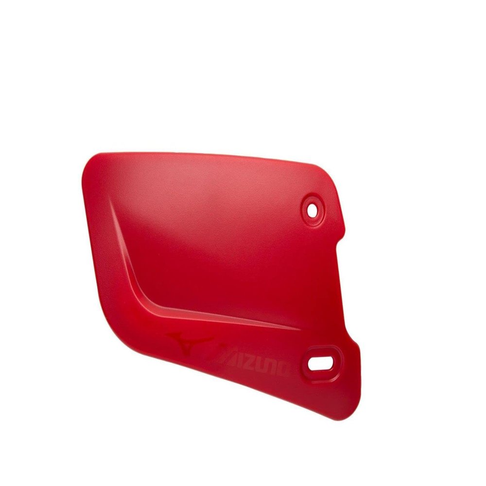 Mizuno Batters Face Protector, Cardinal, Right Hand Batter