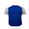 Mizuno Youth Aerolite Crew Baseball Jersey, Royal-Grey, Large view 2
