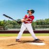 Mizuno Batters Face Protector, Purple, Right Hand Batter view 2