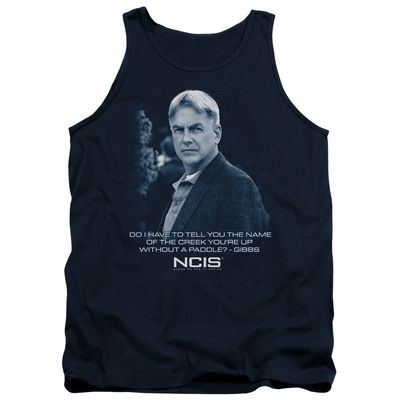 Trevco NCIS Creek Unisex Adult Tank Top for Men and Women, 2X-Large Navy