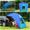 PlayDo Waterproof Teardrop Trailer Awning Portable Car SUV Awning Tent Sun Shelter Canopy for Camping 4 Persons (Blue01) view 4