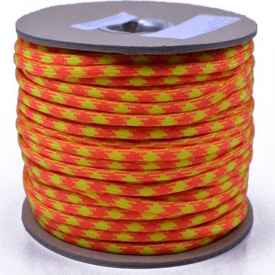 10', 25', 50', 100, 250', 1000' Hanks of Parachute 550 Cord Type III 7 Strand Paracord - Search and Rescue - 250 Foot Spools