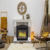 DIY Tile Fireplace Makeover Heat-Resistant Sticker Decals Simple and Mess-Free Peel & Stick Tile Stickers Art Design Home Decor (Scandinav Fireplace, 25) view 4