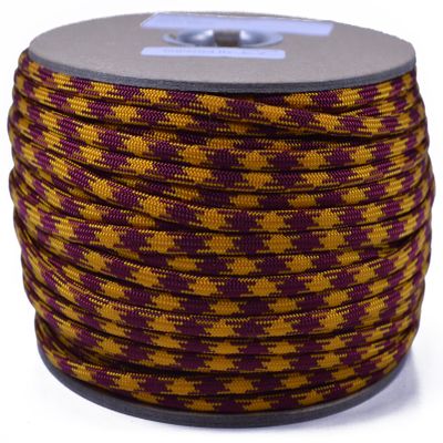10', 25', 50', 100, 250', 1000' Hanks of Parachute 550 Cord Type III 7 Strand Paracord - Norwich - 250 Foot Spools