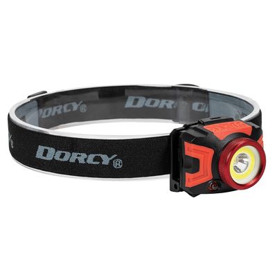 Dorcy 414335 Ultra HD 5 in. LED 530-Lumen Headlamp Flashlight and UV Light, Black