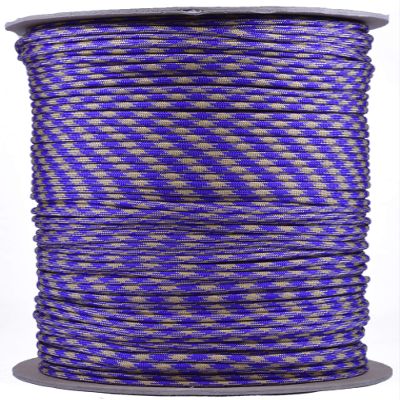 10', 25', 50', 100, 250', 1000' Hanks of Parachute 550 Cord Type III 7 Strand Paracord - Luxor - 1000 Foot Spools