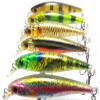 wLure Minnow Crankbait for Bass Fishing Bass Lure Jerkbait Fishing Lure (HM762KB, with Tackle Box) view 2