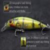 wLure Minnow Crankbait for Bass Fishing Bass Lure Jerkbait Fishing Lure (HM762KB, with Tackle Box) view 4