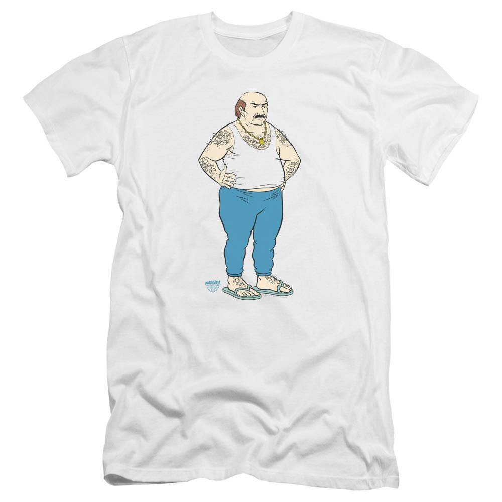 Aqua Teen Hunger Force Carl Unisex Adult Canvas Brand T Shirt for Men and Women, 2X-Large