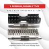 Prestacycle Fixit Sticks Pro Hex Bit Driver Set, Compact T-Handle Ratcheting Tool Kit w/18 Replaceable Bits for Bikes & Repairs - Fix It Sticks Accessories, All-in-One Toolkit view 4