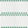 Army Universe Tent Pegs Stakes T-Top Rubber Top with Heavy Duty Steel Nail Ground Spikes 10" Long 50-Pack view 3
