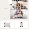 MINNOW Children's Multifuctional Suitcase Elevation Artifact Riding Luggage Box Portable Variable Travel Bed view 4
