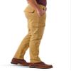 Wrangler Authentics mens Regular Tapered Cargo Pants, Brushed Almond, 42W x 30L US view 3