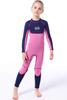 Cokarsey Girls 3mm Neoprene Full Wetsuit Back Zip for Snorkeling, Swimming, Diving view 3