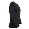 STONEKISS Mens Long Sleeve Padded Compression Protective Shirts Rib Shoulder Elbow Back Chest Protector for Football Baseball Basketball Hockey Snowboard MMA Skateboarding Parkour Cycling M view 4