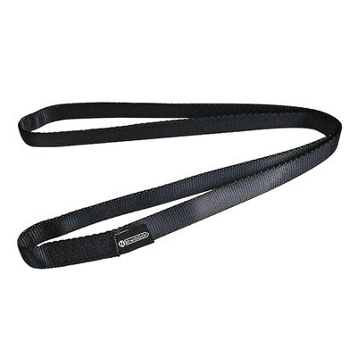 NewDoar 16mm Climbing Sling UIAA CE Certified,23KN EN566 Certified,Climbing Utility Cord Rock Climbing,Creating Anchors System,Rappelling Gear,Perfect for Tree Work(Black 48" 1pcs)