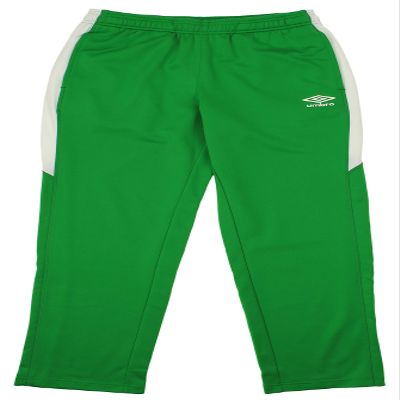Umbro Mens Tech Fleece Pant Tw Emerald/White Size S