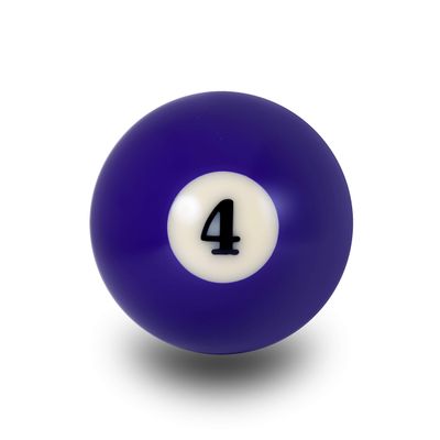 Aramith Super Pro Pool Replacement Ball 2 1/4" - Choose Your Ball Number (#4)