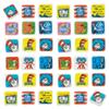 Fun Express - Dr. Seuss Character Erasers - Stationery - Pencil Accessories - Erasers - 60 Pieces view 1