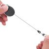 Alomejor Anti-Theft Keychain Retractable Reels Key Holders Chains Key Split Ring for Outdoor view 2