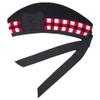 AAR Men's Scottish Glengarry Balmoral Kilt Hats Diced & Plain 100% Wool Piper 52-62 Diced Black Glengarry, 56cm (7) view 2