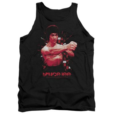 Bruce Lee The Shattering Fist Unisex Adult Tank Top for Men and Women, 2X-Large Black