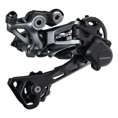 Shimano GRX RD-RX812 GRX 11-Speed Rear derailleur, Shadow+, for Single,Black