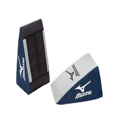 Mizuno Runbird Catcher's Knee Wedge, Navy-Grey, Large