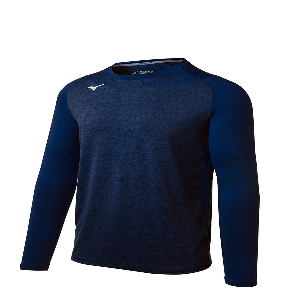 Mizuno Youth Alpha Stretch Sleeve, Navy, Small