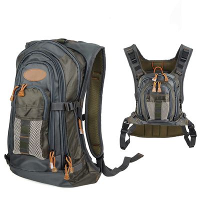 Aventik Fly Fishing Vest Backpack with Chest Pack