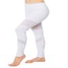 ALWAYS Yoga Pants for Women - High Waisted Mesh Stretch Workout Activewear Leggings White M view 3