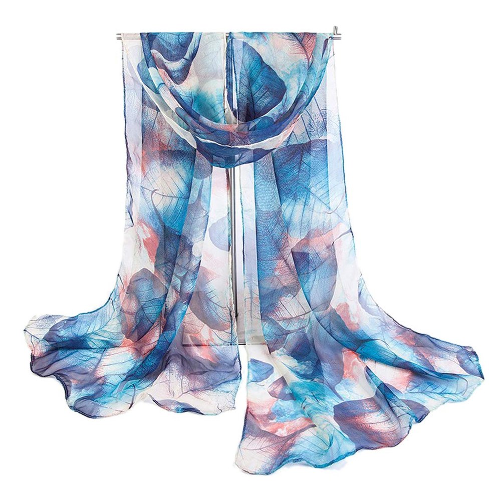Plain Large Scarves Beach Sarong Long Shawl Chiffon Scarf Girls beach Cover Up