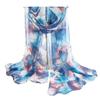 Plain Large Scarves Beach Sarong Long Shawl Chiffon Scarf Girls beach Cover Up view 1